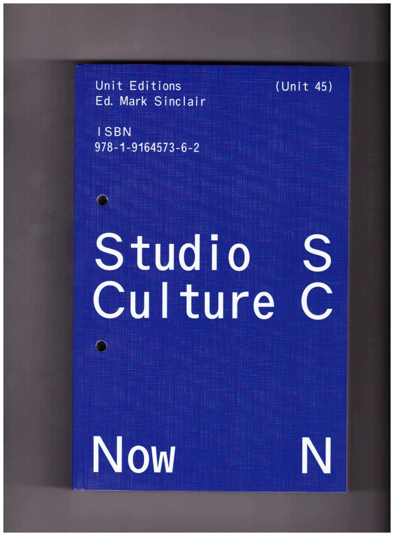 SINCLAIR, Mark (ed.) - Studio Culture Now